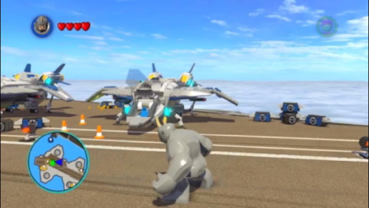 Marvel's super hero gameplay the rhino