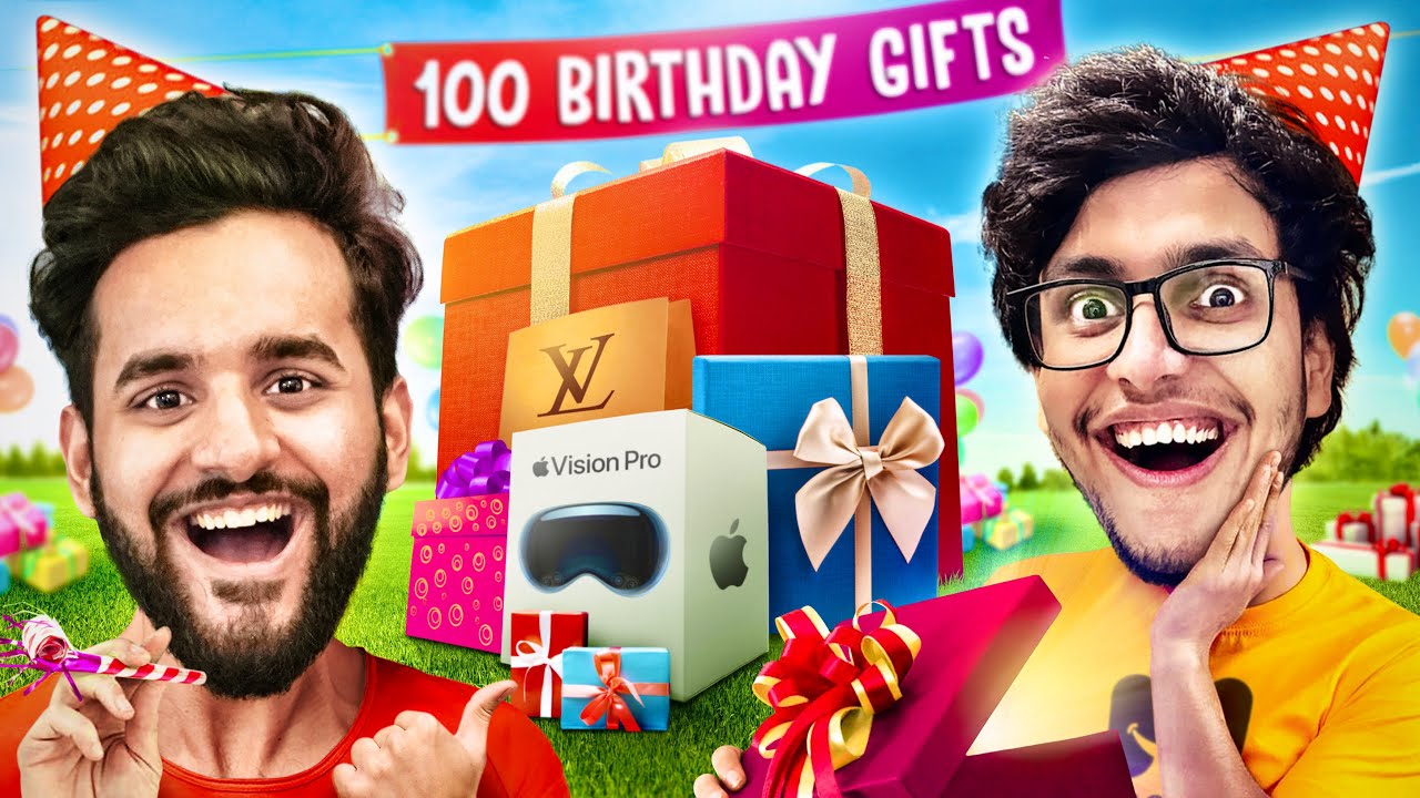 I Got 100 Gifts on my Birthday