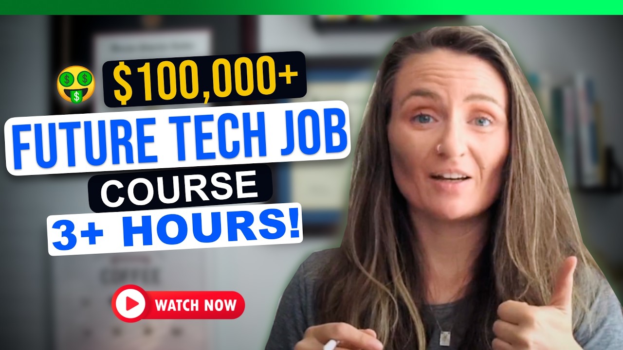 The ONLY Video You Need for a $100K AI Job (3-hour Training)