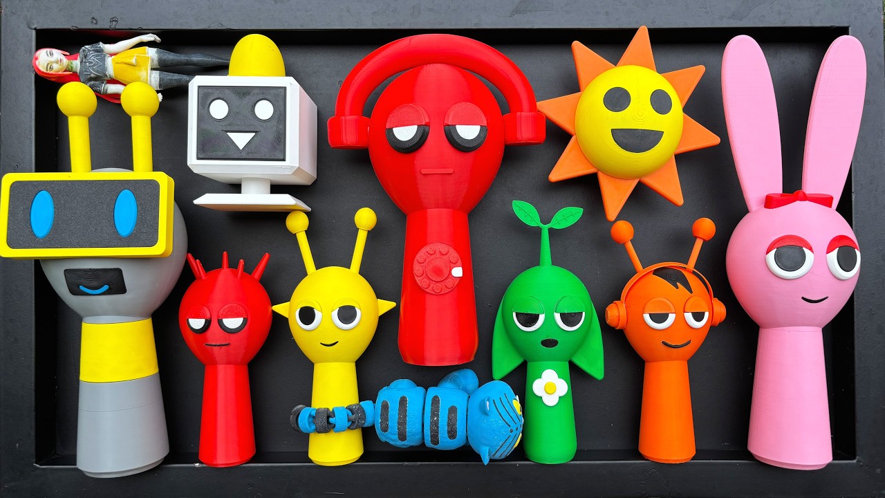 Sprunki Incredibox Mod – All Characters Full Mix |Simon, Raddy, Pinki, Oren, Clukr, Sprunki Tele 002