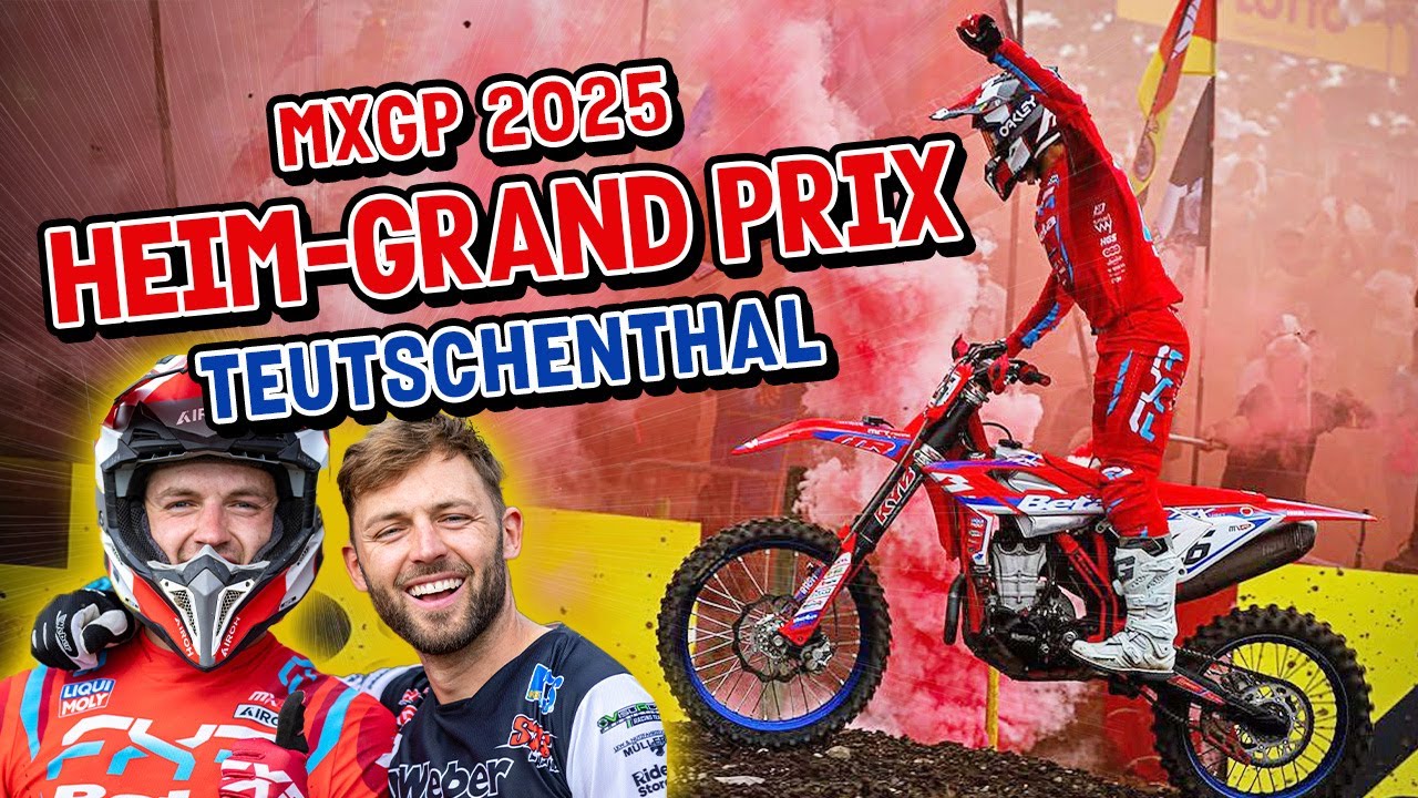 Racevlog MXGP Teutschenthal 2025: Heim-Grand Prix ist nur einmal im Jahr! Mit Tom und Tim Koch.