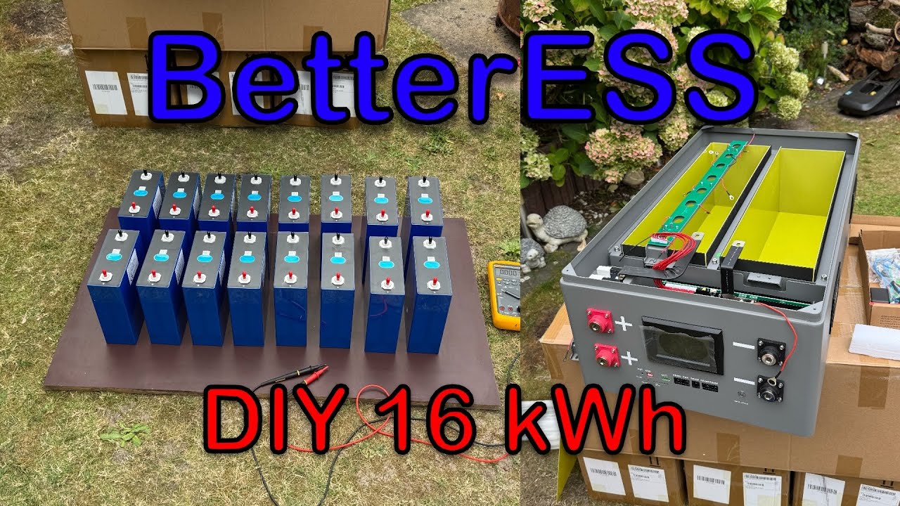 DIY LiFePo BetterESS 16 kWh Schritt für Schritt 