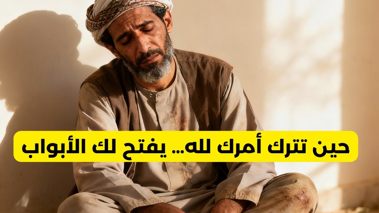 اترك أمرك على الله واطمئن… هكذا تصنع السكينة في قلبك
