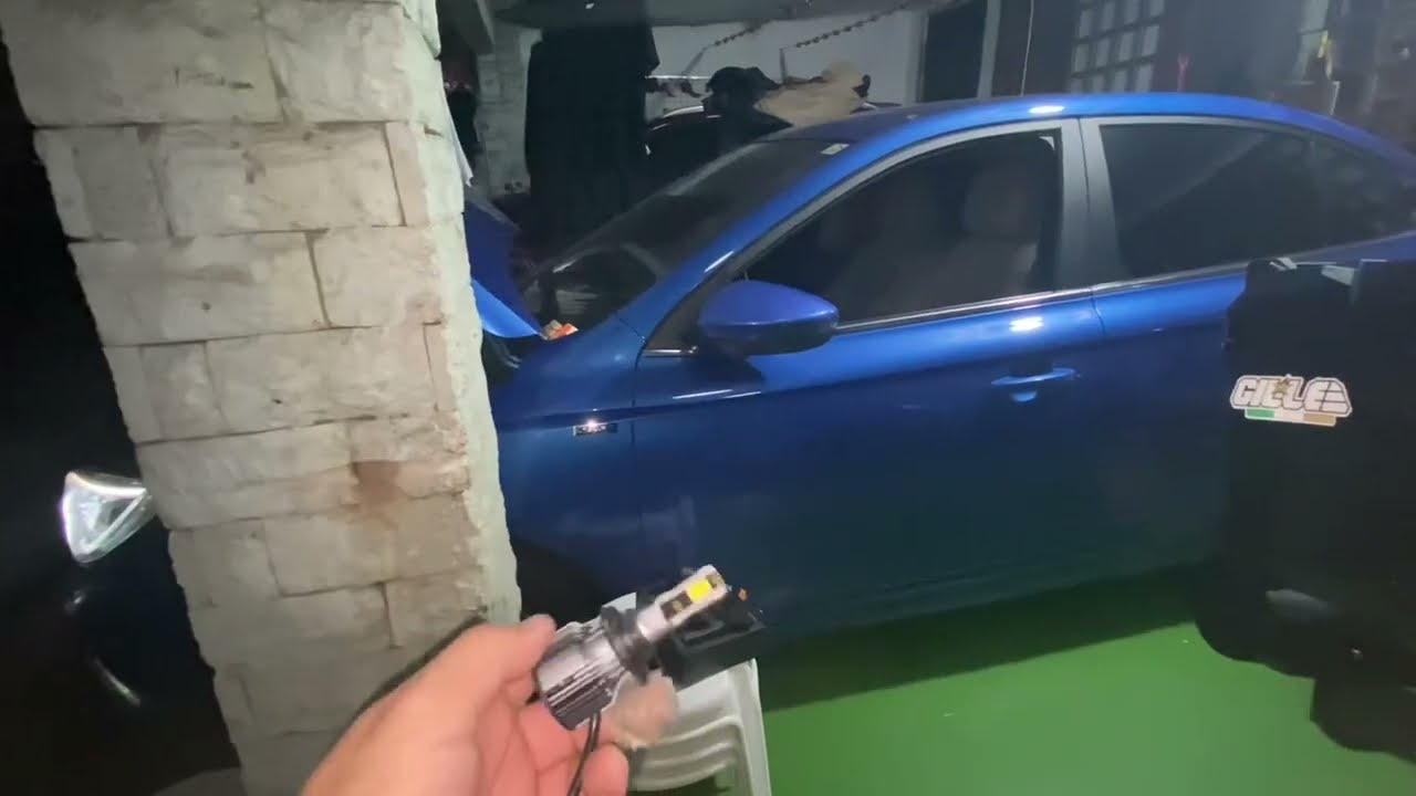 Как поменять лампы в фарах MG5