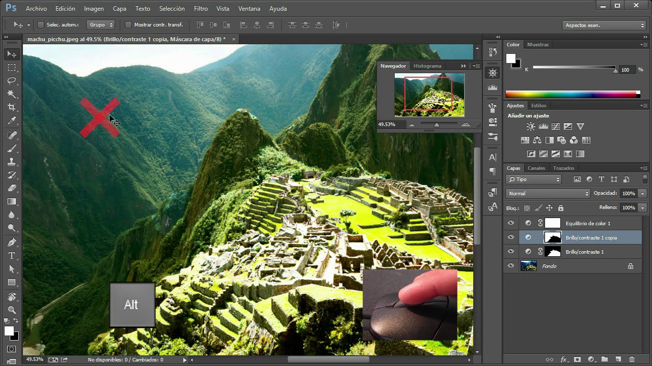Photoshop | Aumentar y disminuir c&oacute;modamente zoom con el mouse