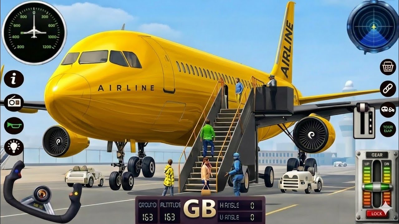 City Airport Emargency Loding - Pilot Handles Deadly Passenger Flight ✈️ Android Gameplay 17