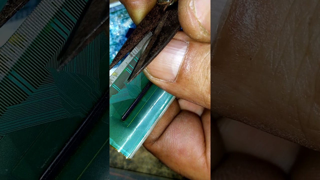 طريقة لحام الكوفة على المسطرة بالمكواه
