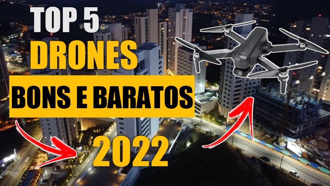 Top 5 MELHORES DRONES em 2022 | de R$1000 até R$3000 reais