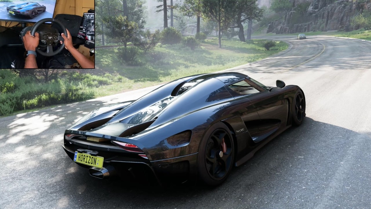 Koenigsegg Regera - Forza Horizon 5 | Thrustmaster T300RS Gameplay