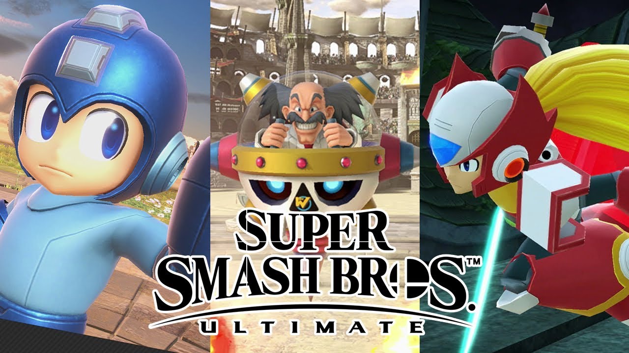 Super Smash Bros. Ultimate - Mega Man: Victory Animations, Alts, Assist Trophies, Stage, & amiibo!