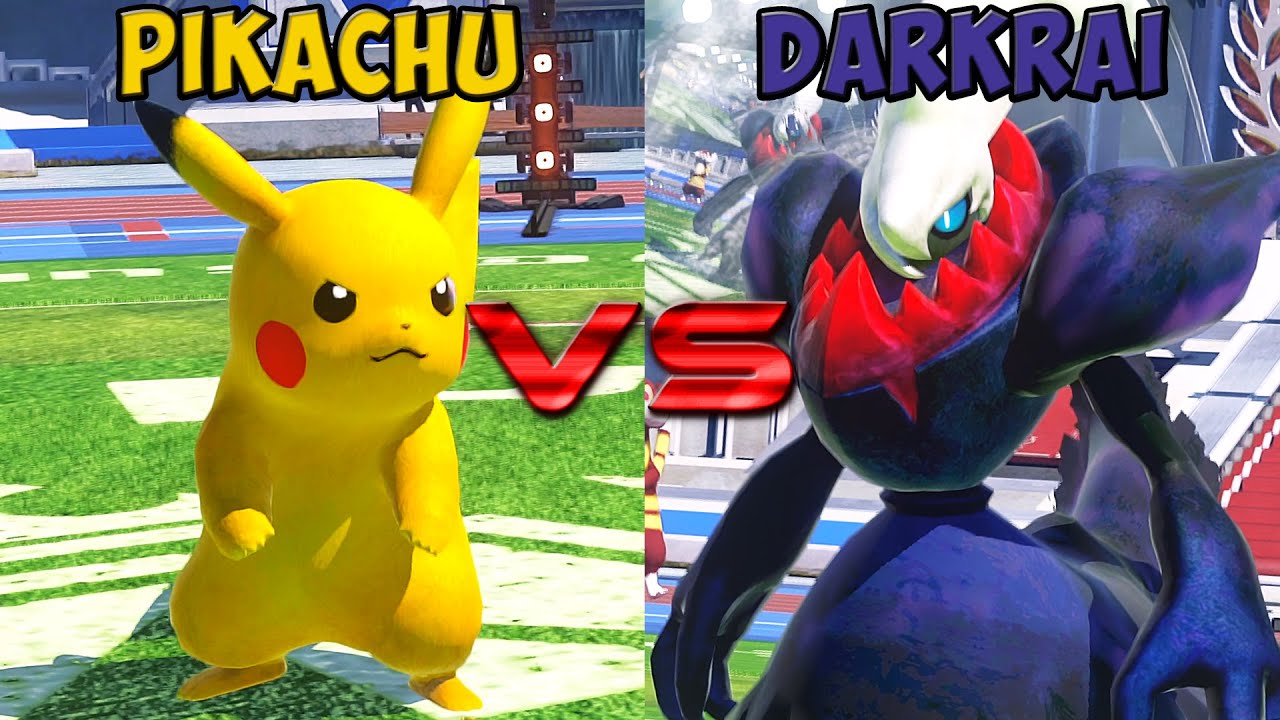 Pokken tournament DX - Pikachu vs Darkrai