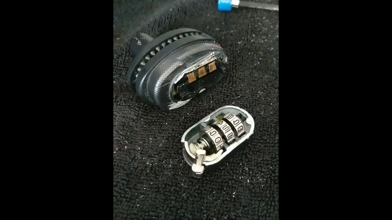 Master Lock Combination Trigger Lock Removal