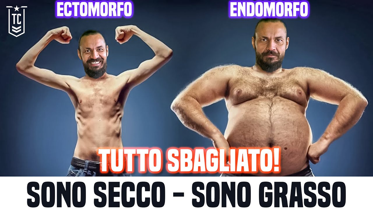 Ectomorfo o Endomorfo? TUTTO sbagliato! 6 ERRORI che fai