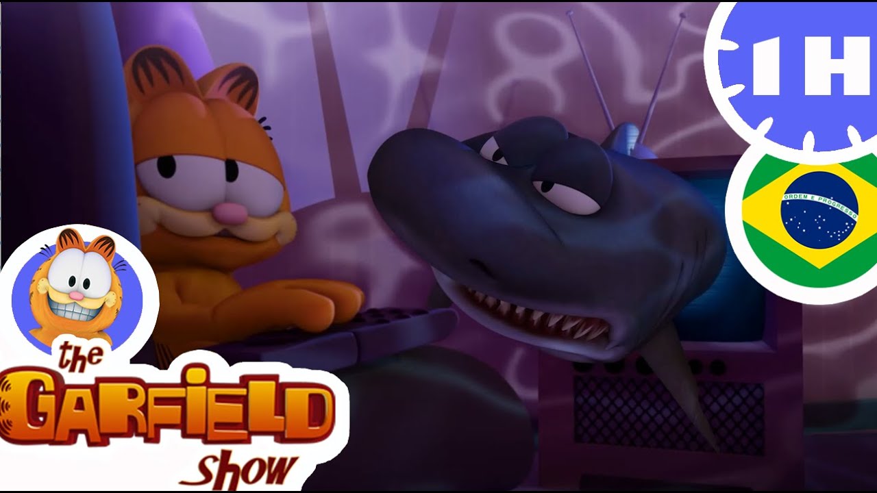 🤭A televisão de Garfield enlouquece! 😝 - O Show do Garfield