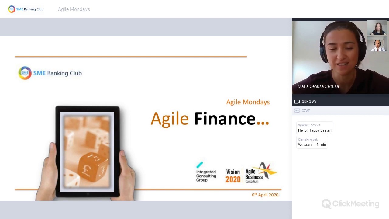 Webinar: Agile Mondays (13.04.2020)