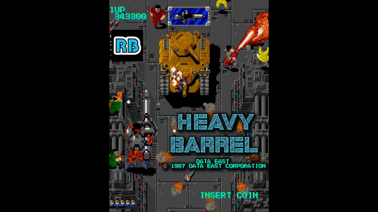 1987 [60fps] Heavy Barrel Speedrun 15m25s ALL