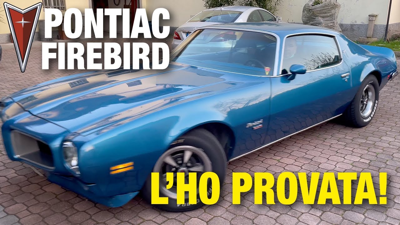 L'HO PROVATA!!! Pontiac Firebird Esprit 350 del 1970