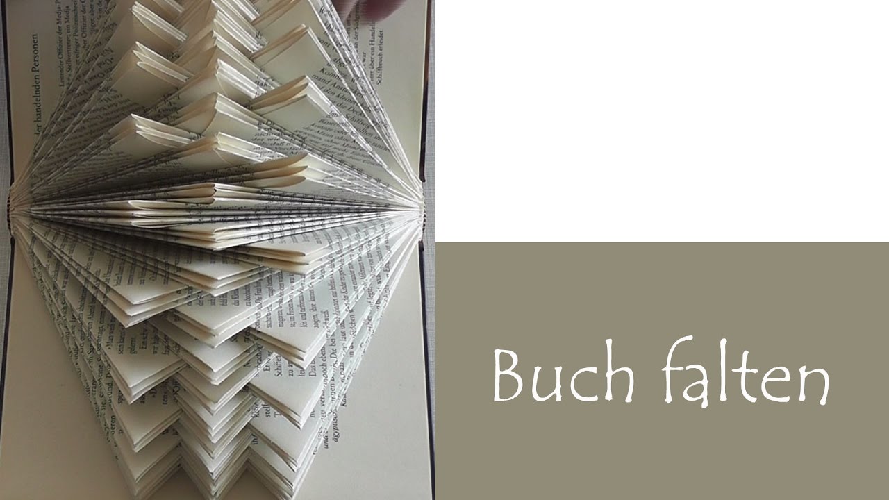 Buchfalten (sehr einfach)