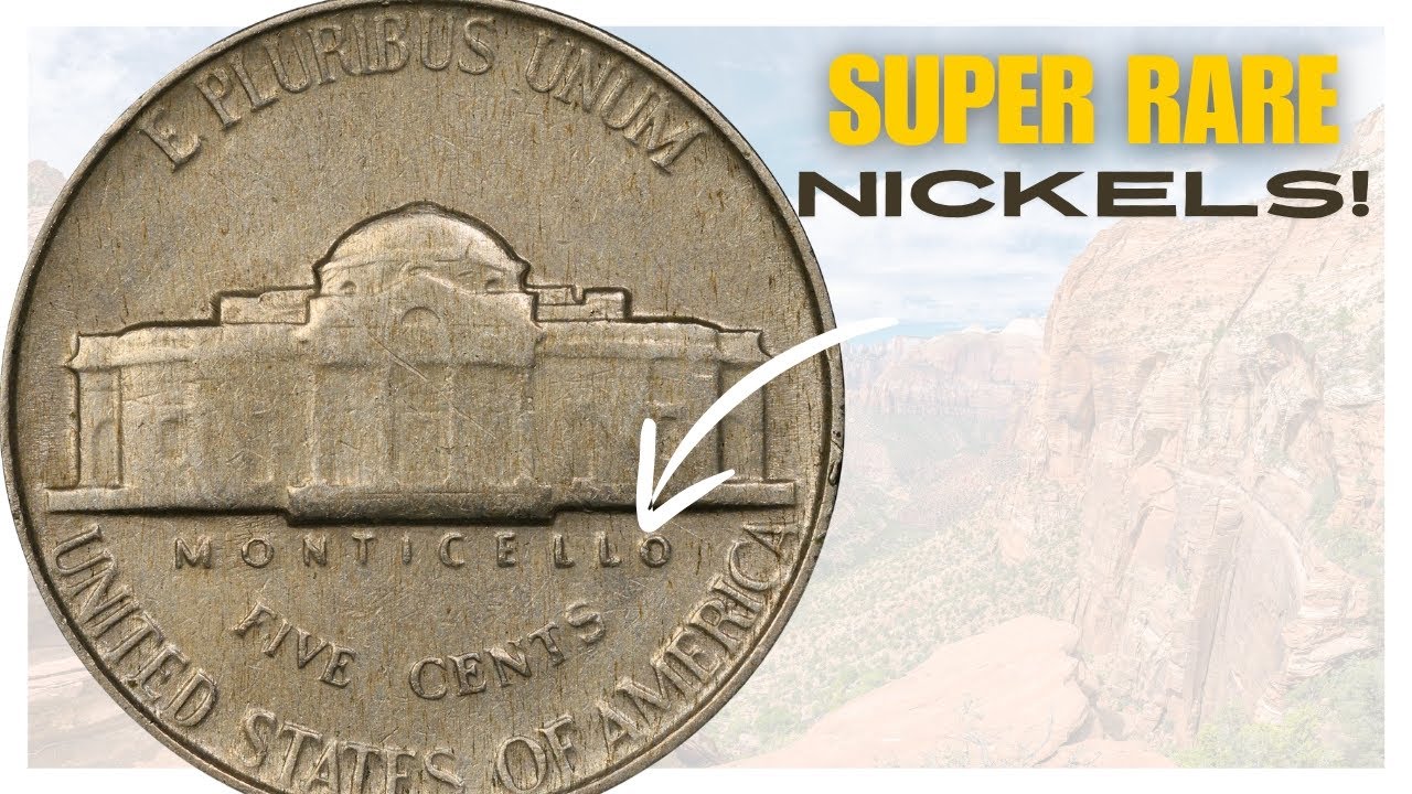 10 Jefferson Nickel Coin Mistakes by the U.S. Mint!