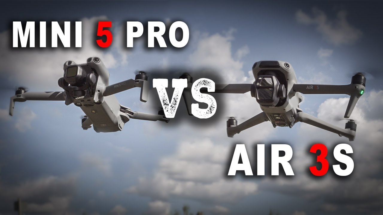 MINI 5 PRO VS AIR 3S - LOW LIGHT TEST