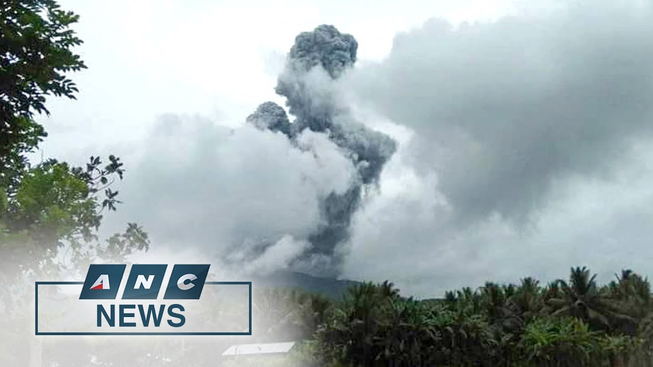 Sorsogon villagers evacuate due to Bulusan eruption | ANC