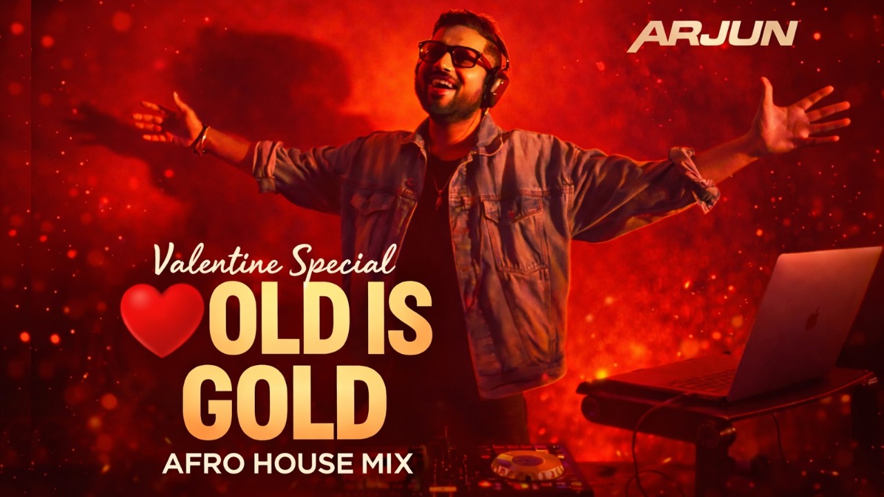 Valentine Special ❤️ 90s Bollywood Classics – Afro House Mix | DJ Arjun (30 Min Live)