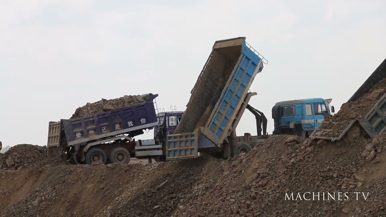 Incredible Huge Heavy Equipment For Lake Filling Up Process, Filling it with Water [Full Videos]