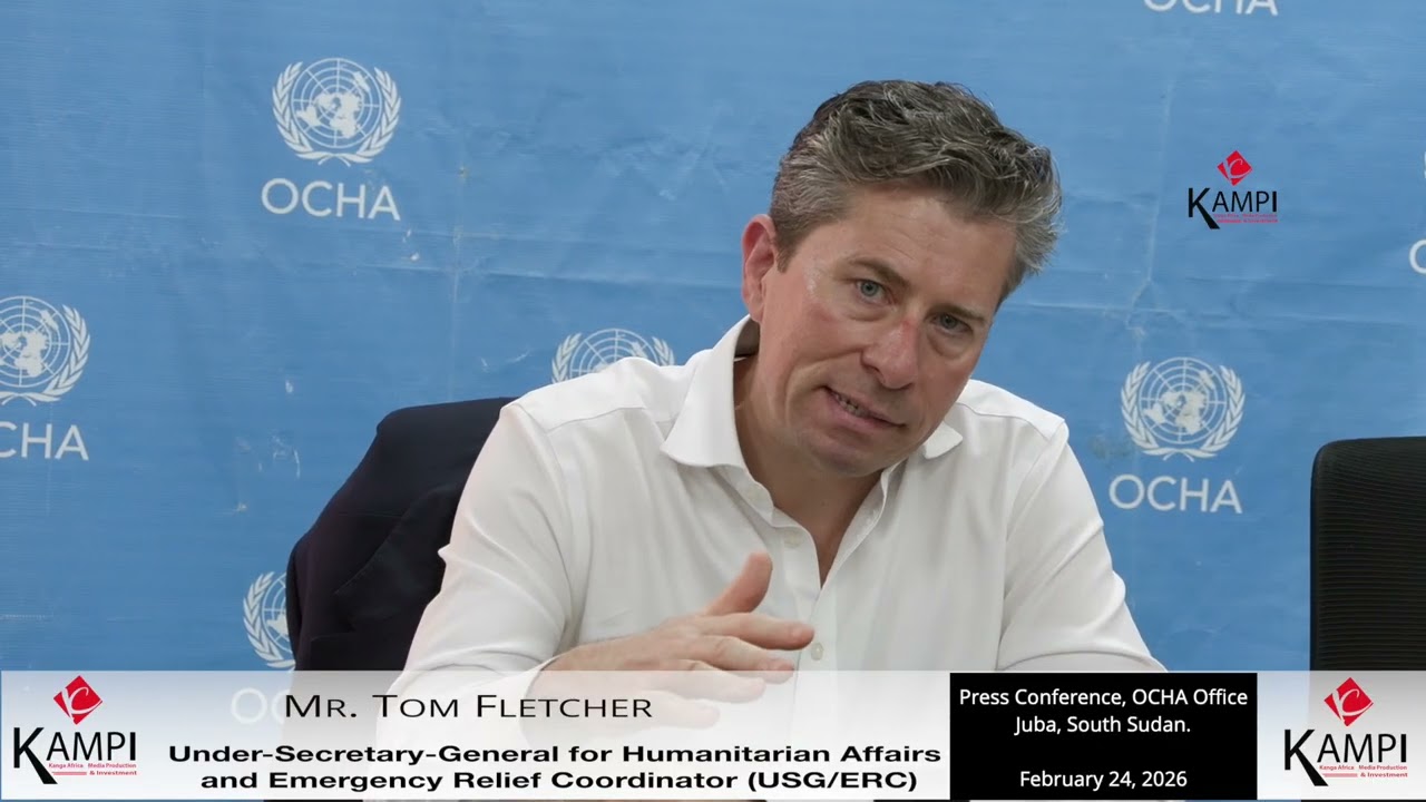 Mr  Tom Fletcher, Under Secretary General for Humanitarian Affairs and Emergency Relief Coordinator