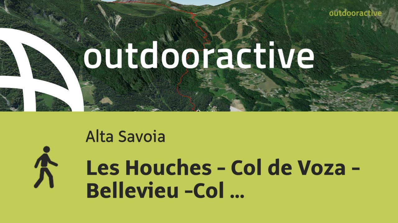 Les Houches - Col de Voza - Bellevieu -Col Tricot - Chalets du Miage