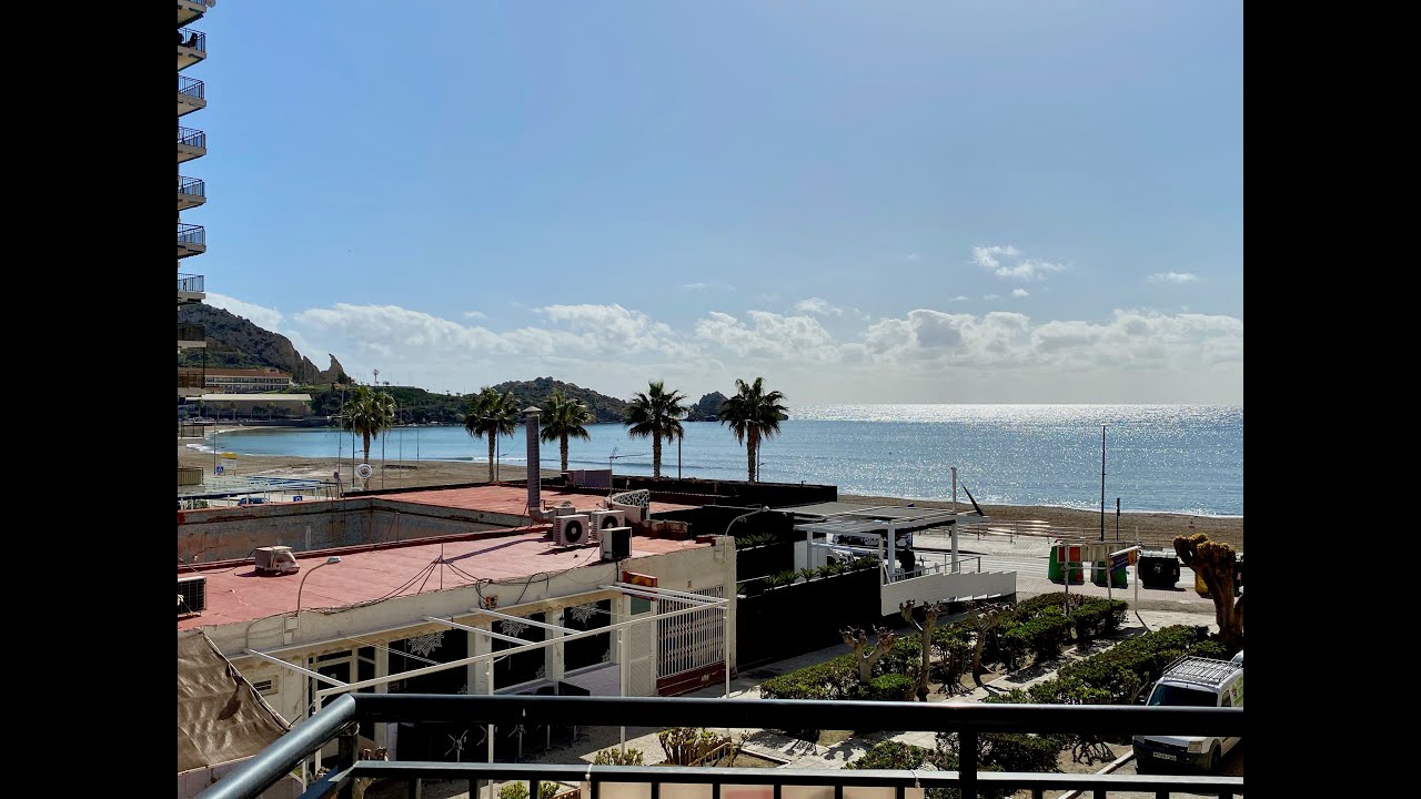 VIDEOVISITA LACOSTA REF.836. PISO EN PRIMERA LINEA DE PLAYA. LAS DELICIAS (AGUILAS)