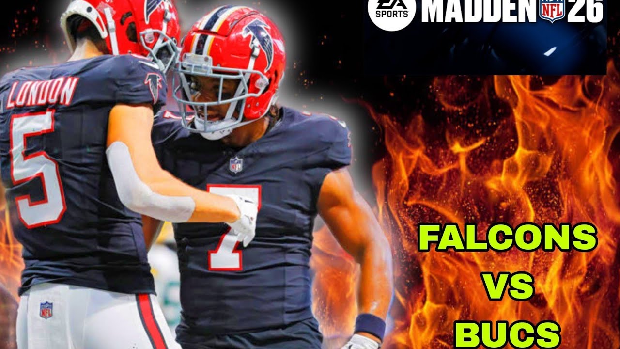 *NEW* MY ATLANTA FALCONS VS TAMPA BUCCANEERS | MADDEN 26 | SIMULATION GAMEPLAY| NFC SOUTH SHOWDOWN