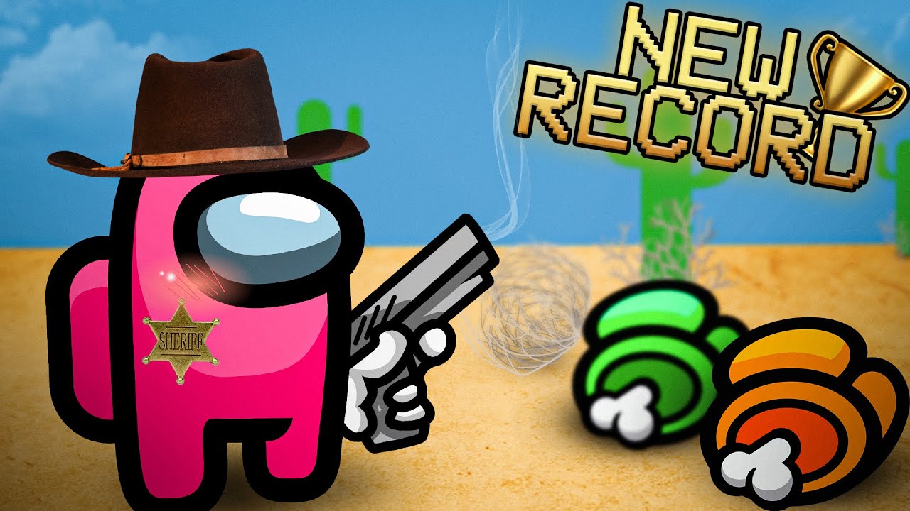 600 IQ Sheriff Speedrun | Among Us
