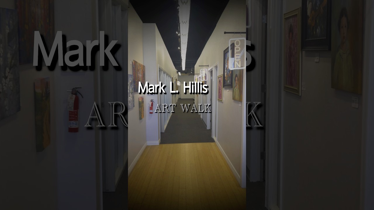 Art walk made by Mark L. Hillis 