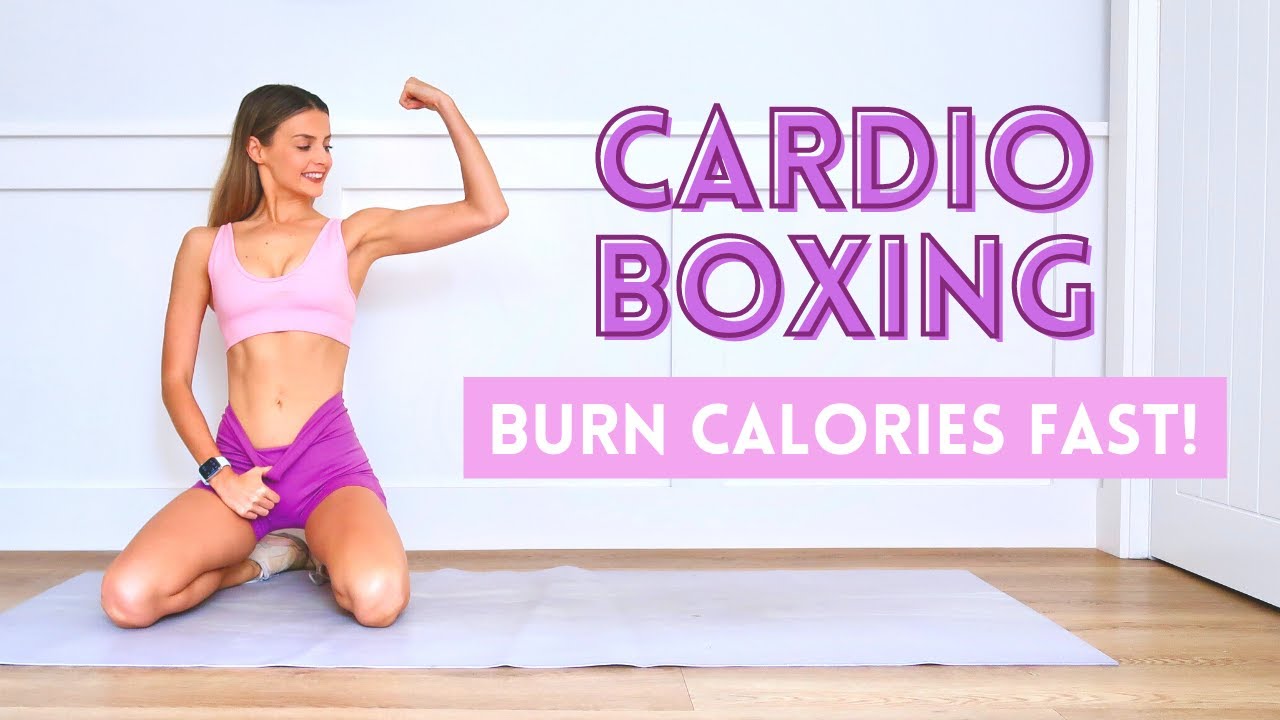 CARDIO BOXING WORKOUT | Burn calories and tone your arms!