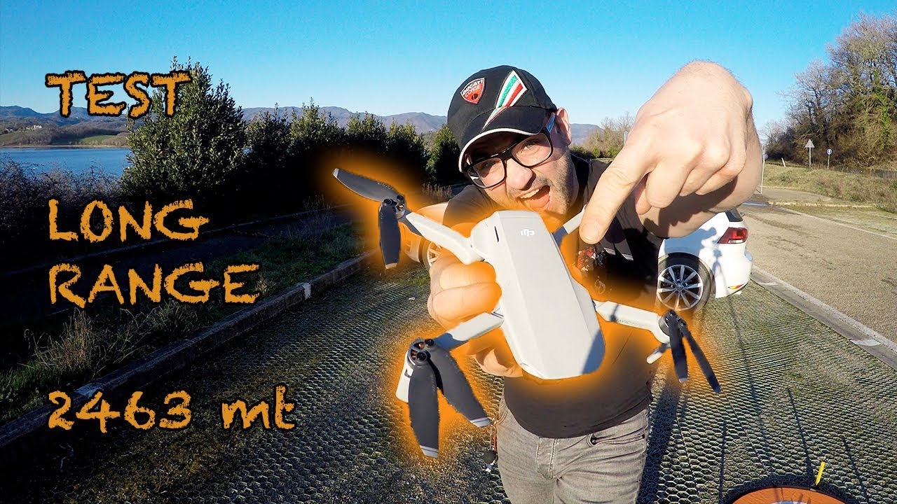 DJI MAVIC MINI - Range TEST - 2463 metri
