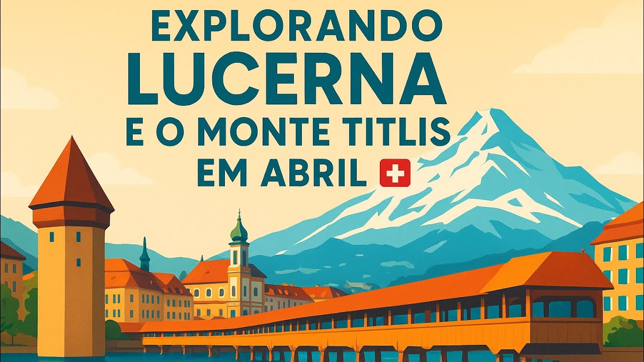 Explorando Lucerna e Subindo o Monte Titlis: Um Vlog Inesquecível pela Suíça 🇨🇭