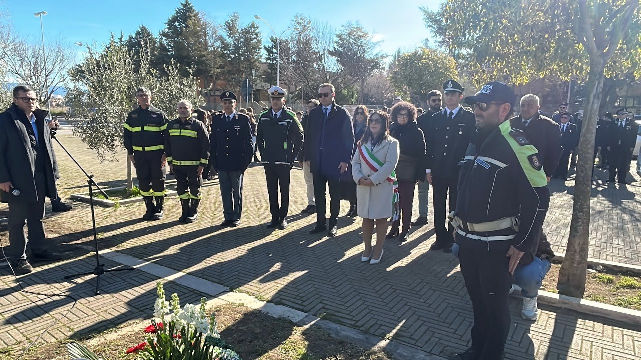 San Severo celebra il Giorno del Ricordo: la cerimonia in Largo delle Foibe 