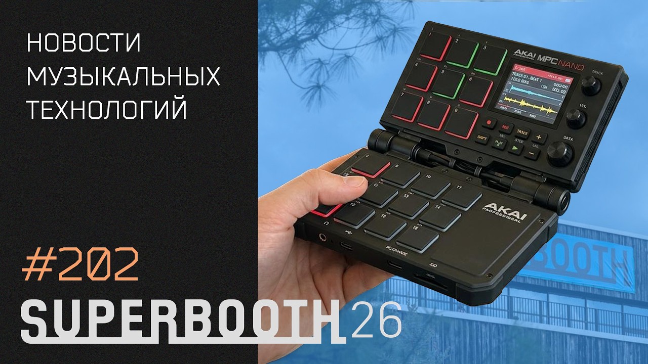 SUPERBOOTH 2026 &mdash; главные новинки до выставки | News #202