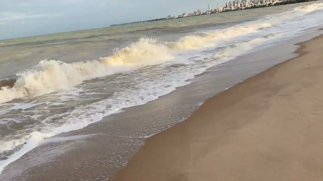 Um Tour pela Areia da Praia do Jardim Oceania em João Pessoa/Paraíba🌊 (PARTE 6) #ecogeo #pb