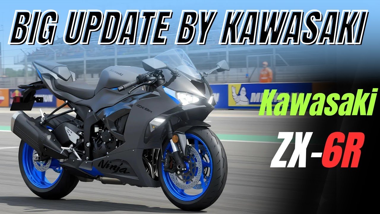 Встречайте Kawasaki Zx-6R 2026 года! Станьте мощнее и безопаснее с Extreme Inline 4