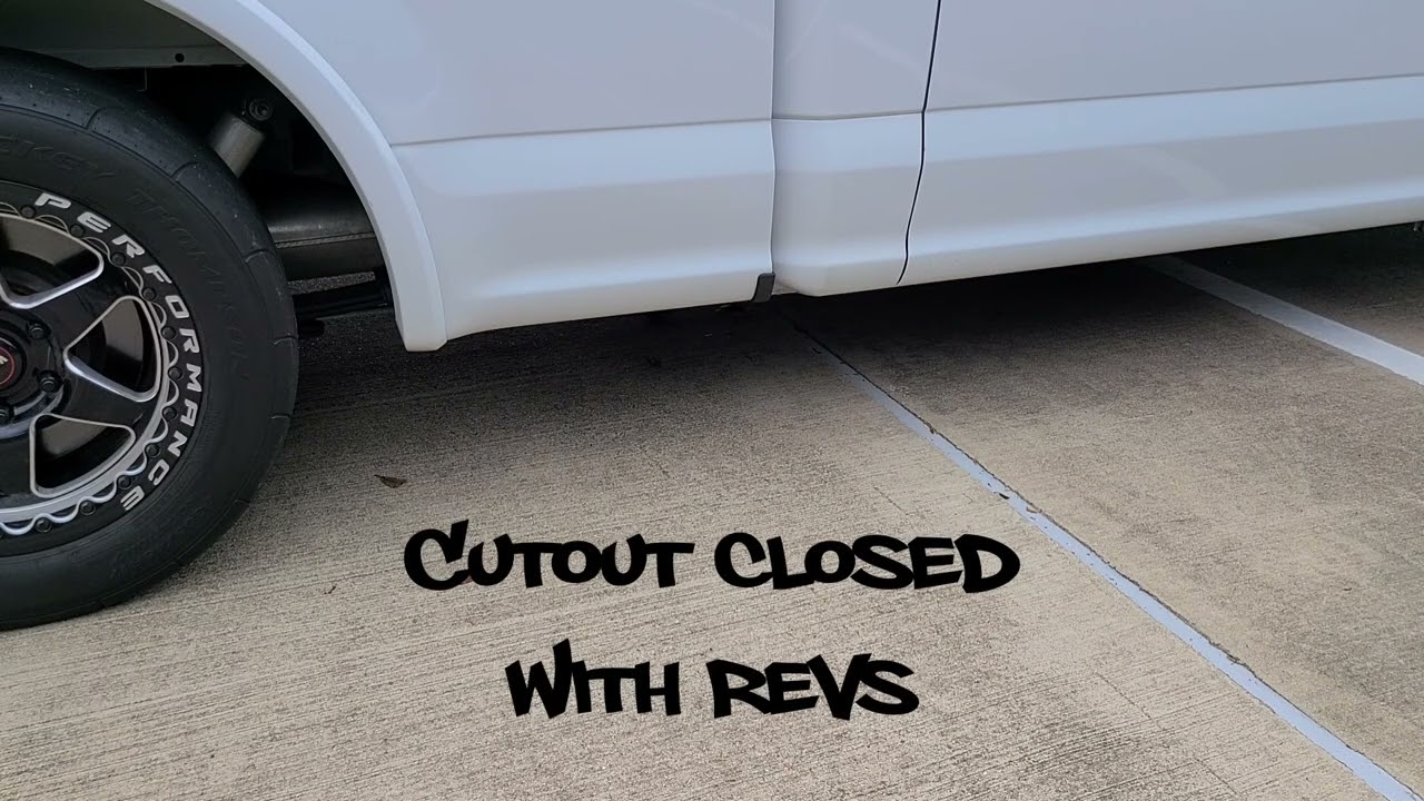 2019 F150 5.0 Electronic Cutout video #whipplesupercharger #exhaust #cutouts