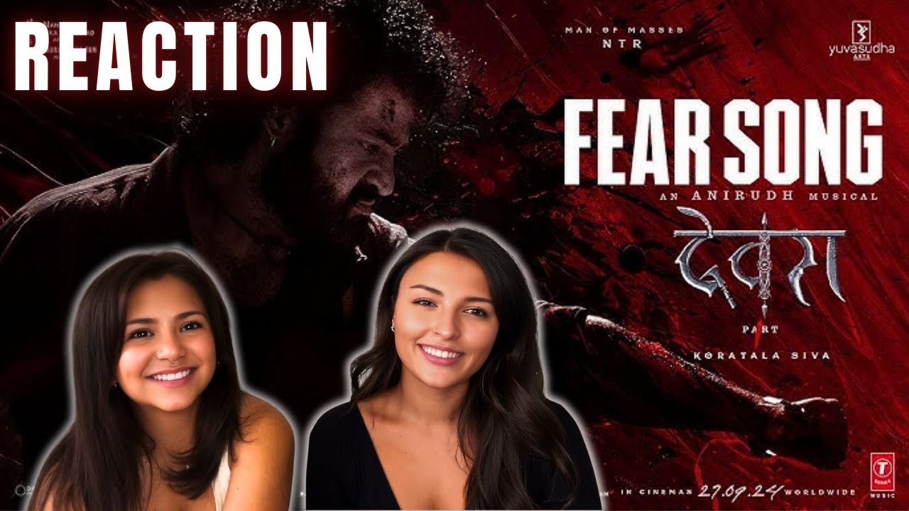 FEAR SONG - Official Reaction | Devara Part 1| NTR | Anirudh Ravichander