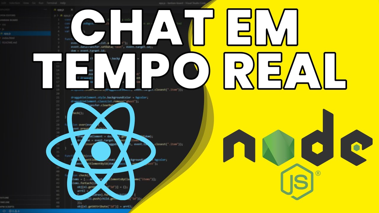 Como fazer um CHAT EM TEMPO REAL utilizando WEBSOCKETS com REACT E NODE.JS