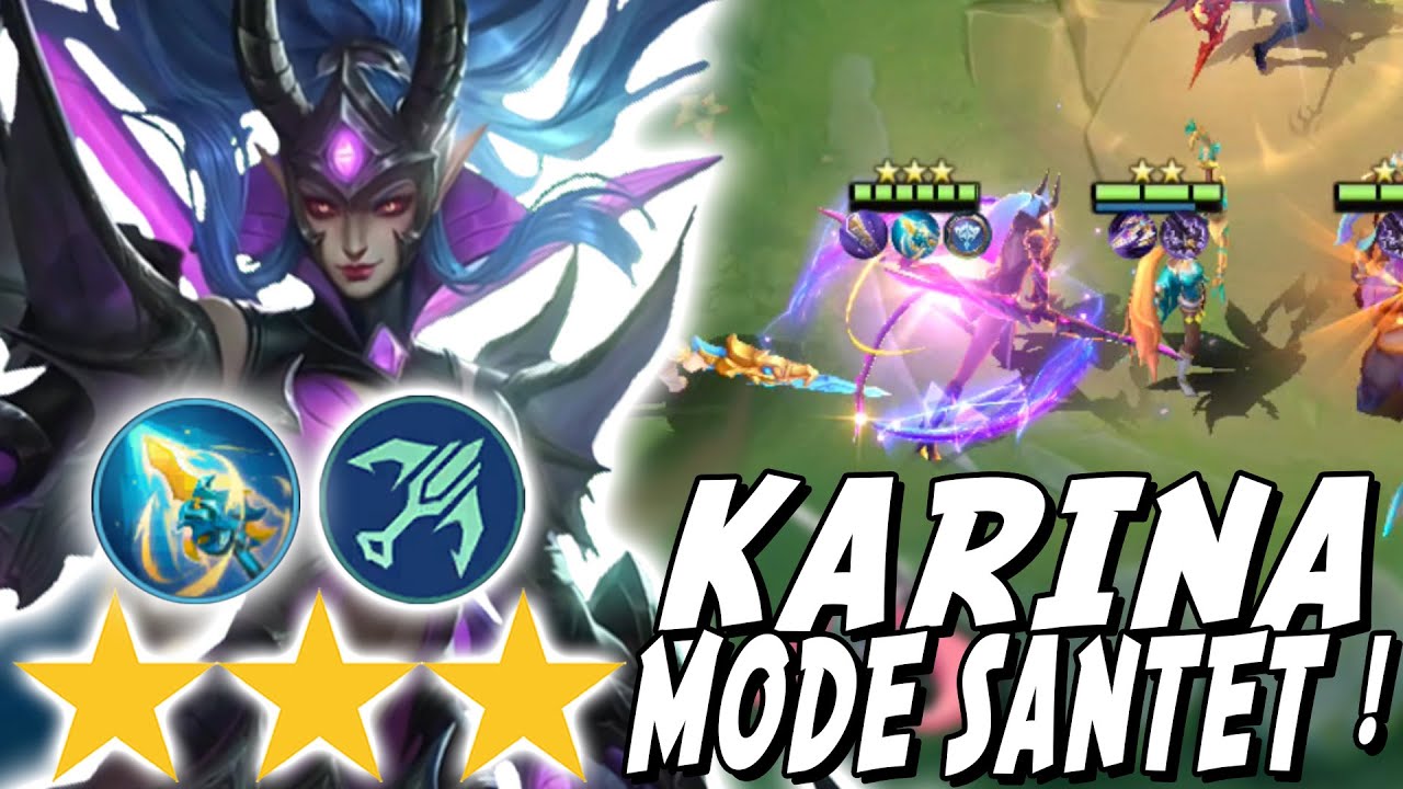 KARINA MM SANTET MODE PAKE COMMANDER ZILONG ! MAKIN JAUH SANTETNYA ! RANGE NYA MACAM MIYA INI MAH !
