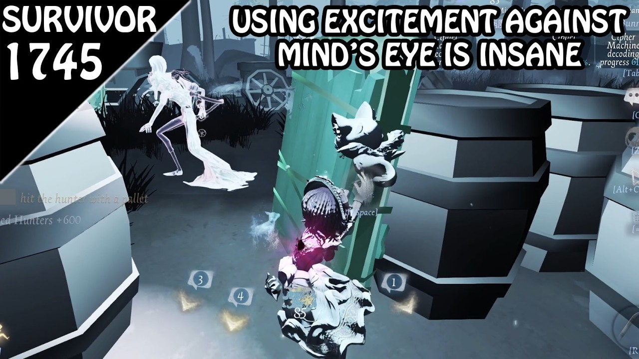 When the Hunter use Excitement against Mind's Eye - #identityv