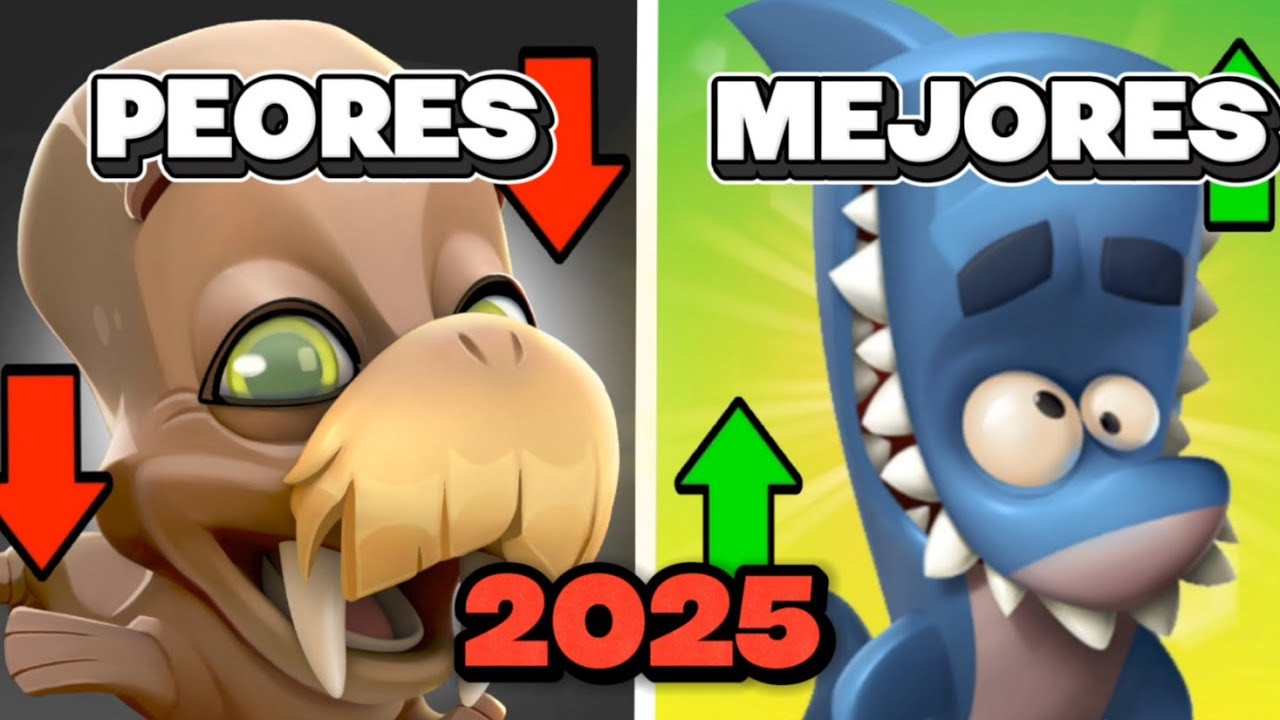 TOP MEJORES Y PEORES PERSONAJES ZOOBA 2025 🤩 (ACTUALIZADO)