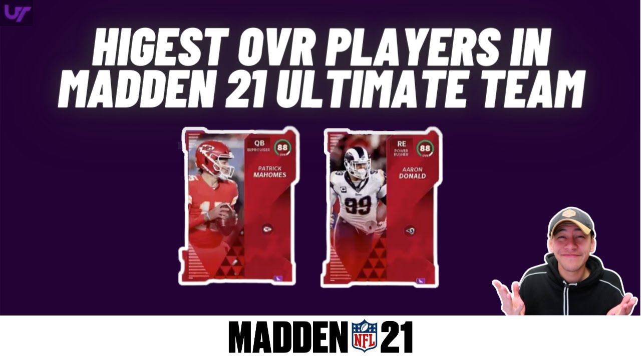 HIGHEST OVERALL PLAYERS IN MADDEN 21 // HOW DO THEIR STATS COMPARE TO MADDEN 20?