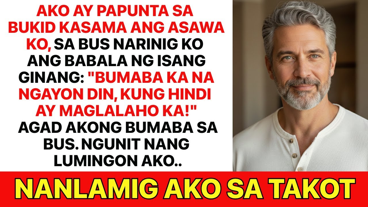 Sumakay Ako ng Bus sa Bukirin Kasama ang Asawa Ko, Nang May Babae na Bumulong: ‘Bumaba Ka Ngayon…’