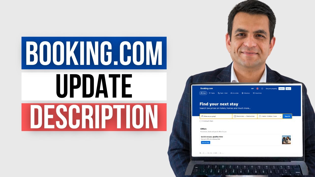 How to Update Property & Room Descriptions on Booking.com (Full Walkthrough!)