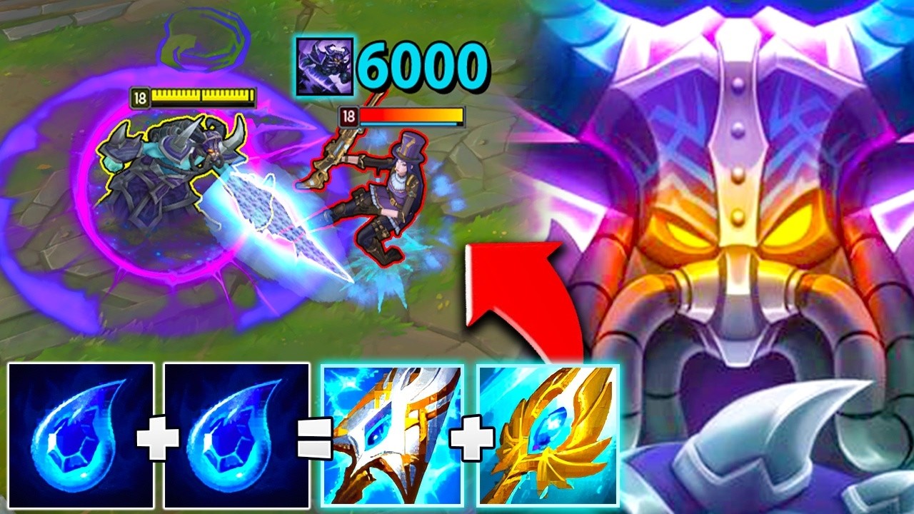 NEW DOUBLE TEAR KASSADIN TECH JUST BROKE HIM FOREVER! (INFINITE MANA)